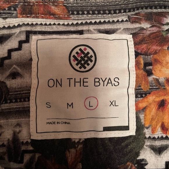 On the Byas short sleeve tee shirt mens size L - Picture 7 of 11